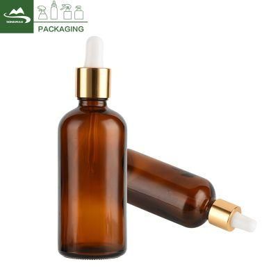 18/415 20/410 Aluminum Dropper Plastic Cap for Cosmetic Packaging