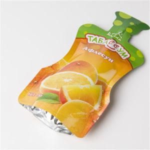 Free Sample Custom Laminating Stand up Drink Pouches Juice Pouch with Straw Inside