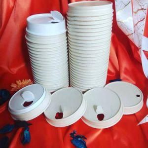 Spout Bagasse Coffee Cup Lids Paper Cup Lids