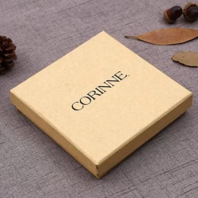 Colorful Logo Custom Recycled Printing Packaging Brown Craft Paper Box