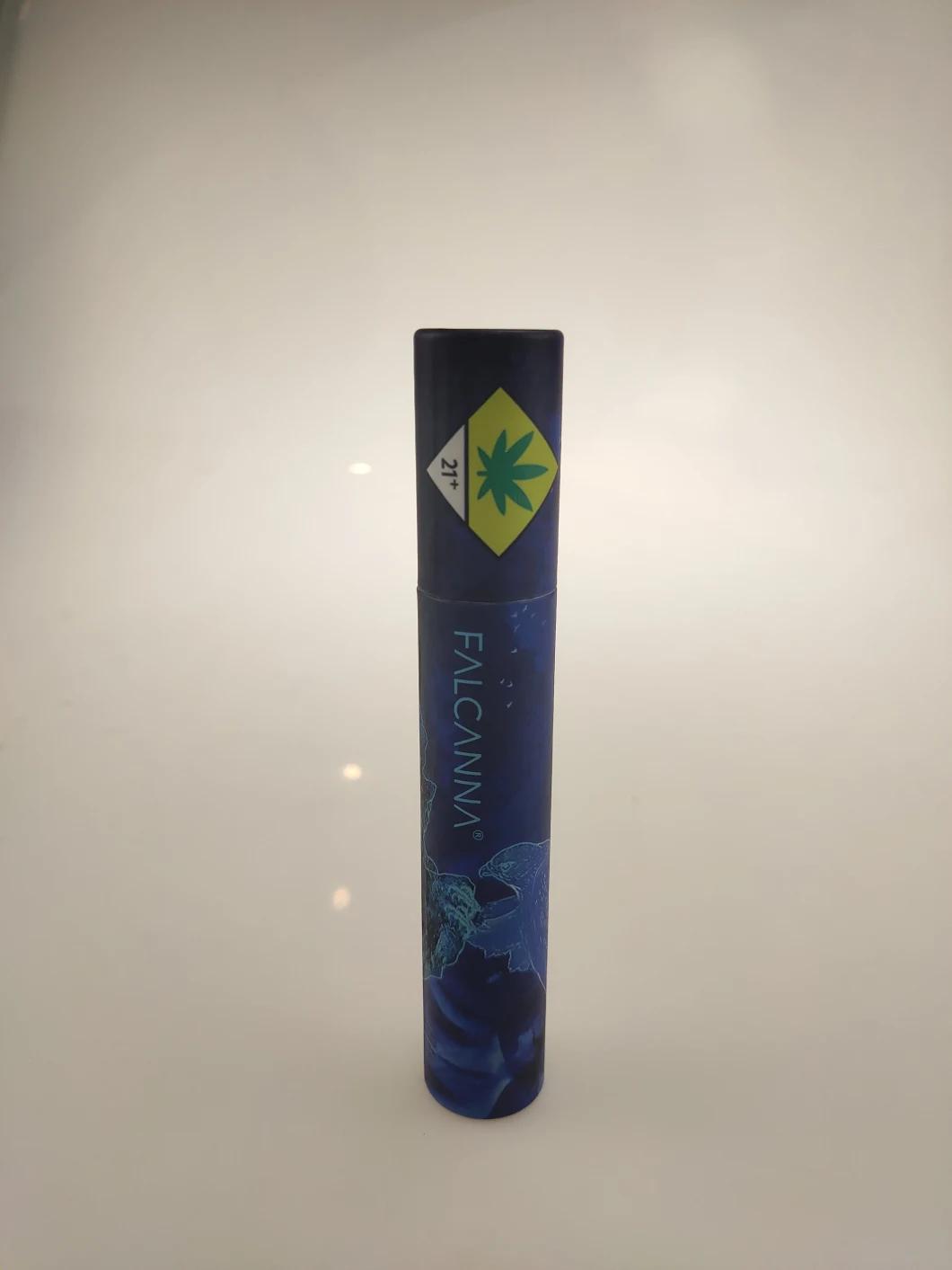 Custom Cmyk Printed Paper Tube Round Gift Box