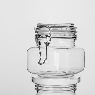 360ml 16oz 500g Plastic Lock Bottle Honey Syrup Round Shape
