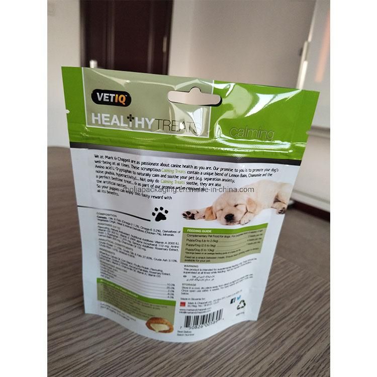 Composite Plastic Aluminum Foil Pet Food Packaging Bags for Dog and Cat