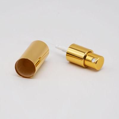 Gold Aluminium Crimpless Sprayer Pump