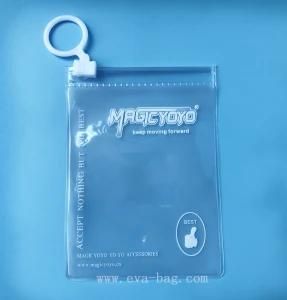 Matt OEM PVC Ziplock Pouch Small Plasitc Zipper Bag for Packaging Girls Accessory