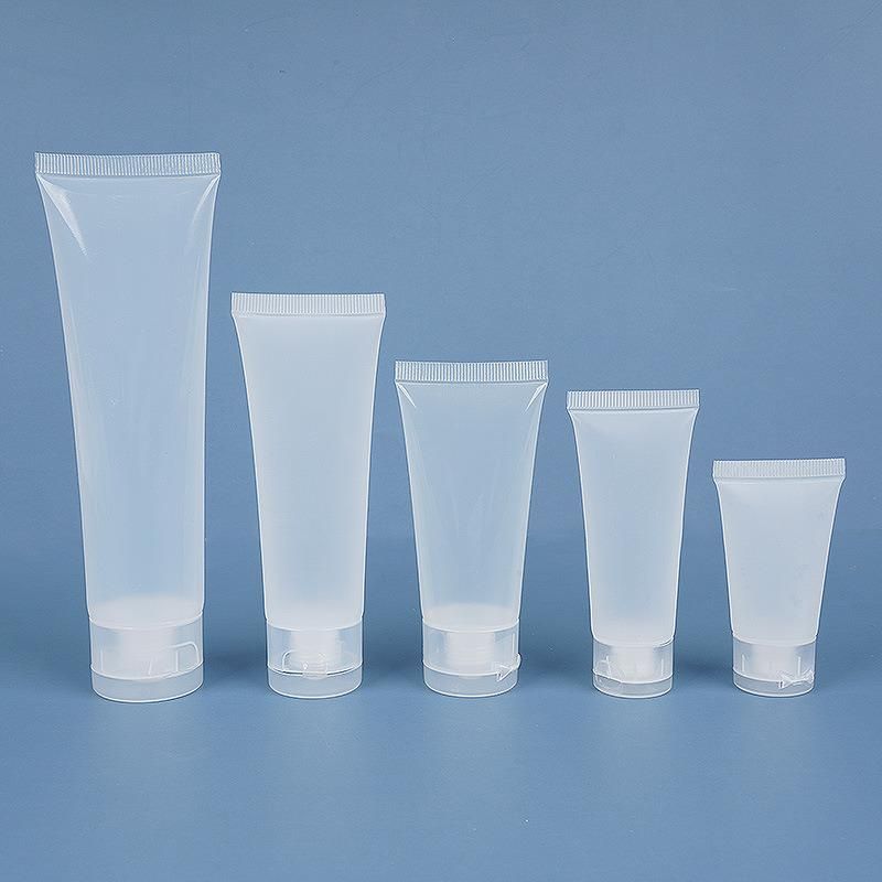 Packaging Transparent Cosmetic Lotion Tube Empty Cream Tube