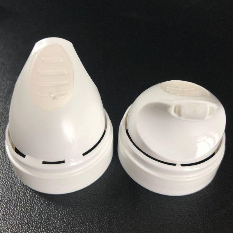 White Actuator with Cap for Cooking Oil Bottle