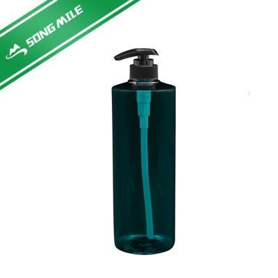Plastic Amber Black Pet Cosmetic Bottle for Cleanser