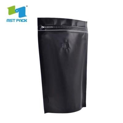 China Factory Suppliers Custom Logo Print Biodegradable Plastic Packaging Green Coffee Beans Bags