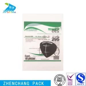 Three Side Sealed Packaging Plastic Bags for High Quality Masks