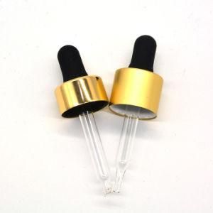 20 410 Metal Silicone Top Cosmetic Essential Oil Dropper
