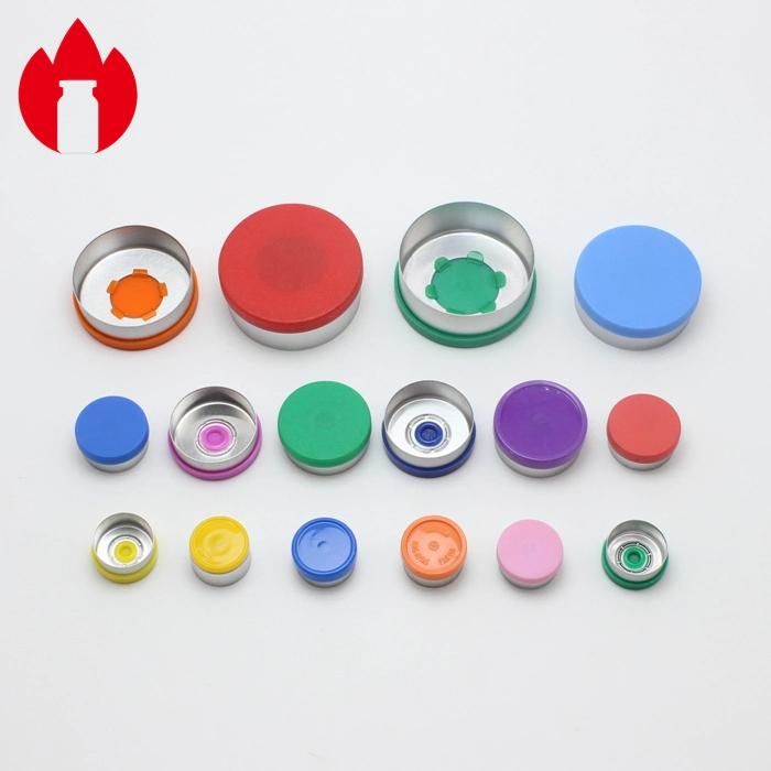 13mm 20mm 32mm Pharmaceutical Injection Aluminum Plastic Flip off Tear off Cap