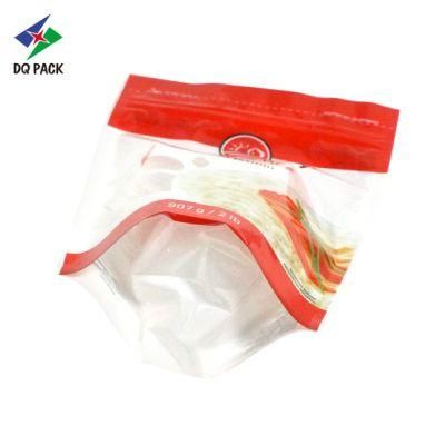 Dq Pack Plastic Rice Bags Wholesale Digital Printed Stand up Pouch Heat Seal Zip Lock Bag