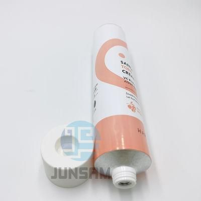 99.7% Pure Aluminum Toiletry Tube Open Orifice Packaging Octagonal Cap