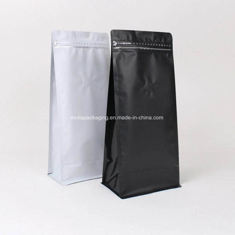 Matte Plastic Zip Lock Self-Sealing Side-Gusset Stand up Pouches Bags Matte
