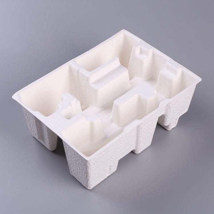 Biodegradable Moulded Pulp Tray for Electric Toothbrush Packaging