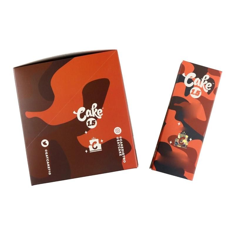 USA Hot Selling 1.5ml Cake Pod Vape 15colors with Package