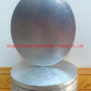 Cake Board Silver 20 Inch Round 10mm Thick