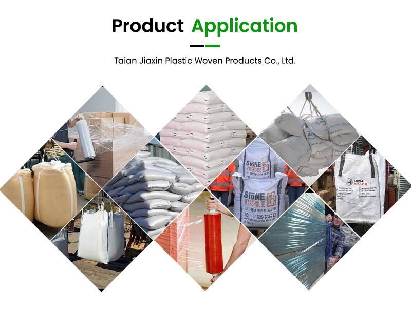 Jiaxin PP Woven Bag China 50kg PP Woven Bag Manufacturing Custom 100% Virgin Polypropylene Material 25kg 50kg PP Woven Cement Bag and PP Fabric Roll