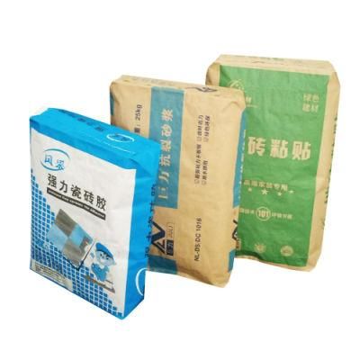 15kg 20kg Kraft Paper Bag Valve Top for Wall Putty China Manufacturers Hot Selling Packaging Bag