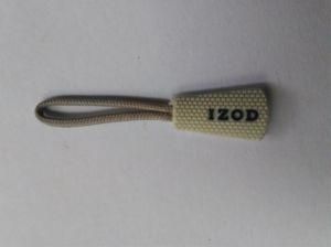 High Quality Plastic Promotional 3D Rubber Zipper Puller (ZP-116)