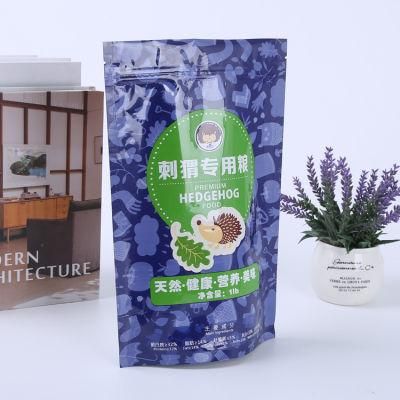 Printing Custom Resealable Plastic Pet Food Dog Treats Zipper Package Pouch for Cat Dog Fowl Bag Packaging Pet Food Bag