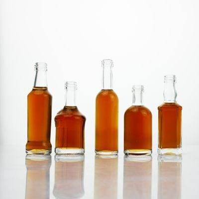 200ml 375ml 500ml 700ml 750ml 1000ml Liquor Gin Whisky Glass Vodka Spirit Bottle