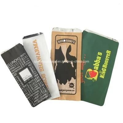 Food Packaging Aluminum Foil Paper Bag Roast Chicken Kebab Bags