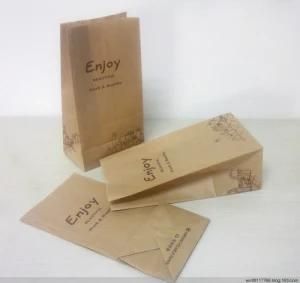 Brown Kraft Paper Take-out Bag