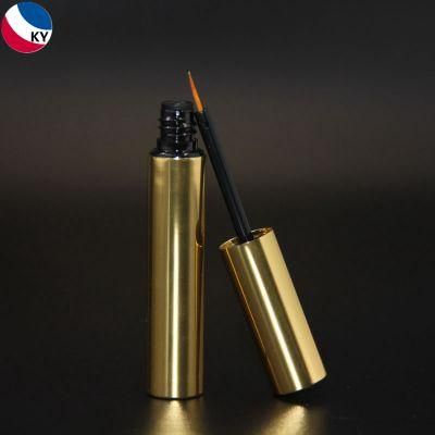 Gold Color Aluminium Cosmetic Packaging Eyeliner Case Eyeliner Tube for Makeup