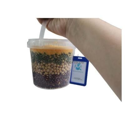 Hot Sale New Arrival Made in China Round Plastic Container Transparent