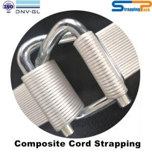 DNV GL, ISO9001 Certificate Composite Cord Strapping For Packing