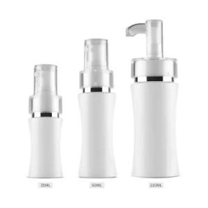 Chinese Factory Supply Free Sample 60ml Pet Plastic Bottle with Lotion Pump for Cosmetic Packaging