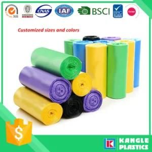 Plastic Multi Color Biodegradable Bin Liner on Roll