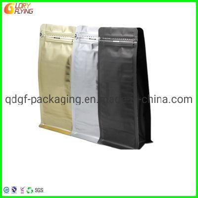 Biodegradable Bag Zipper Bag Coffee Food Packaging with Degassing Valve