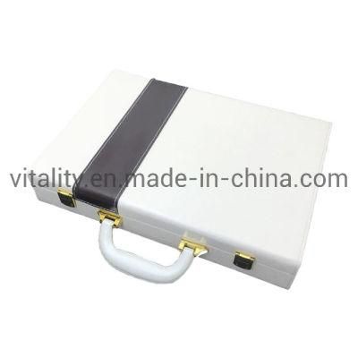 Cosmetic Box High-Grade PU Leather Cardboard Skin Care Box, Good Quality Custom Hand-Carry Box Storage Gold Box Gift Box