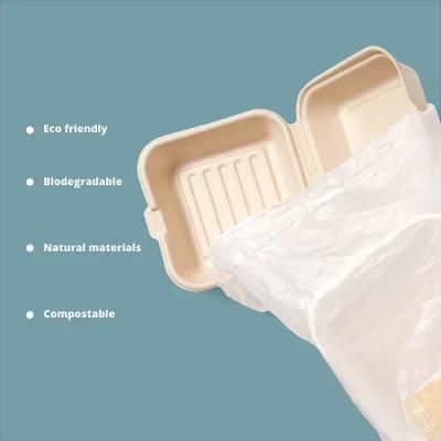 Biodegradable Disposable Takeaway Paper Burger Sandwich Cake Box