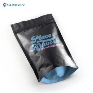 Wholesale Printed According to Customer&prime;s Recyclable Paper Plastic Food Packaging Bag Flat Bottom