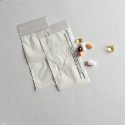 Plastic LDPE Custom PE Zipper Pharmacy Bag with Zipper