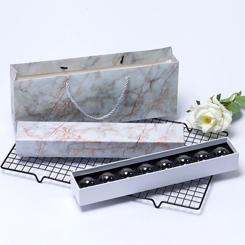 Custom Printing Black and White Piano Style Paper Box Chocolate Bar Packaging Box for Gift