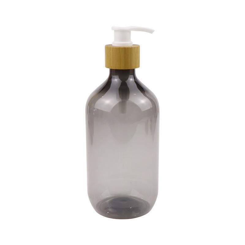 150ml 200ml 300ml 350ml Cosmetic Packaging Lotion Pump Empty Plastic Pet Shampoo Amber Bottle