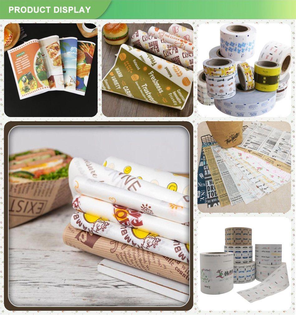BBQ Takeaway Online Food Wrapping Printing Paper