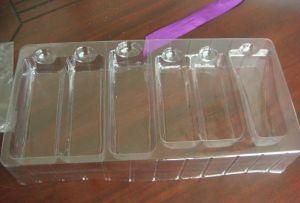 Pet Plastic Tray for Cosmetic Packing Vacforming