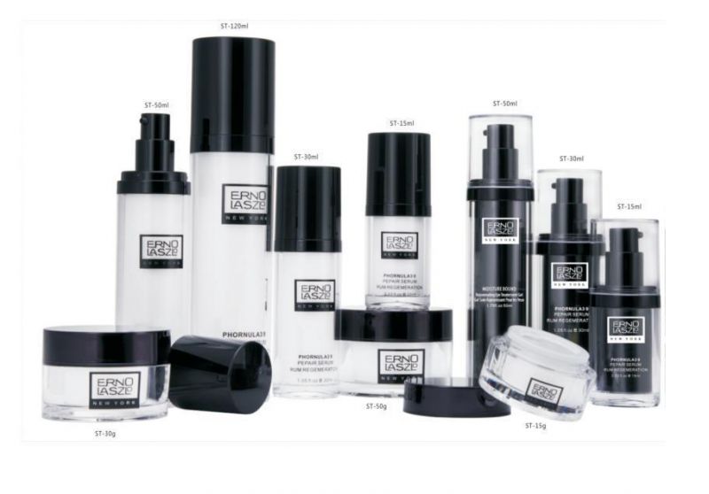Custom Luxury Cosmetic Packaging Set Glass Cosmetic Bottle and Jar