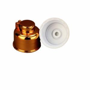 Hot Sale Bright Gold UV Flip Top Cap