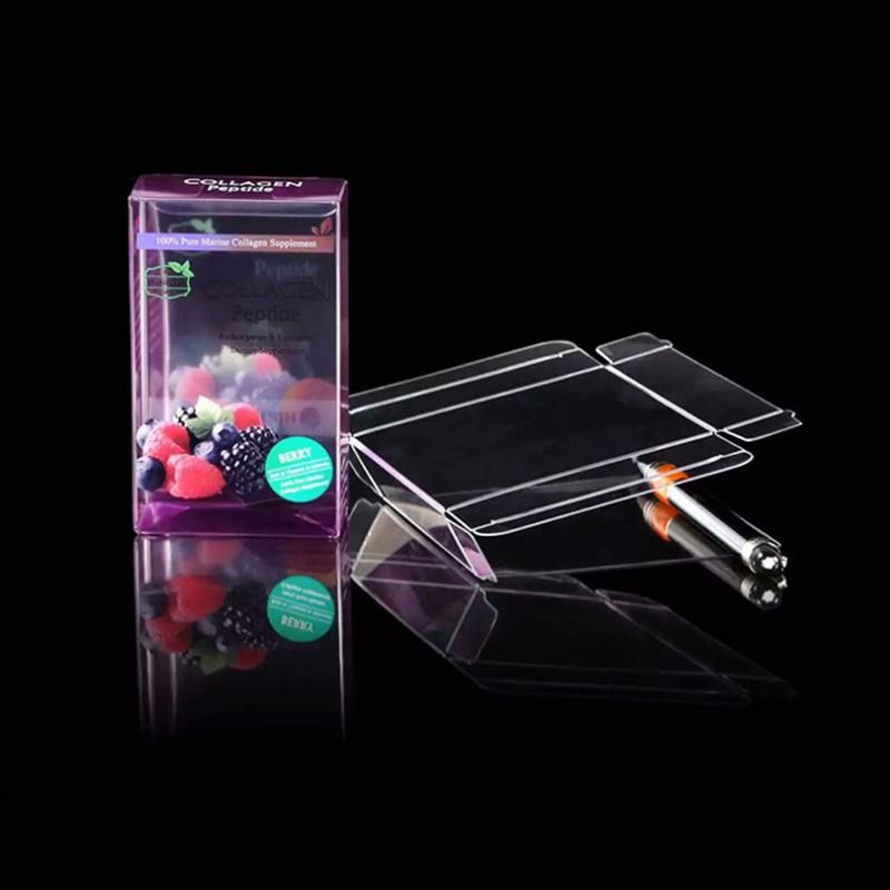 Customize Clear Plastic Soft Crease Box Packaging