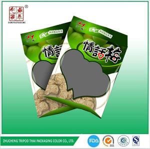 Manufacture Custom Plastic Windows Bag for Snack Food Retail