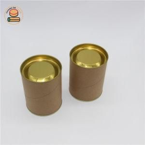 China Supplier Customized Printed Round Cylinder Paper Tube Box for Tea Bag Packaging