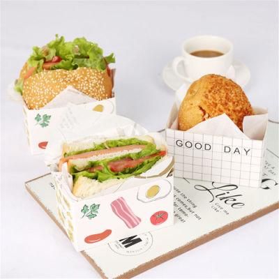 Suppli Kraft Fast Food Sandwich Packag Deli Wax Sheets Paper