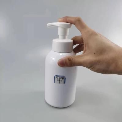300ml 500ml Round Pet Facial Cleanser Press Bottle Soap Hand Wash Container Plastic Foam Bottle